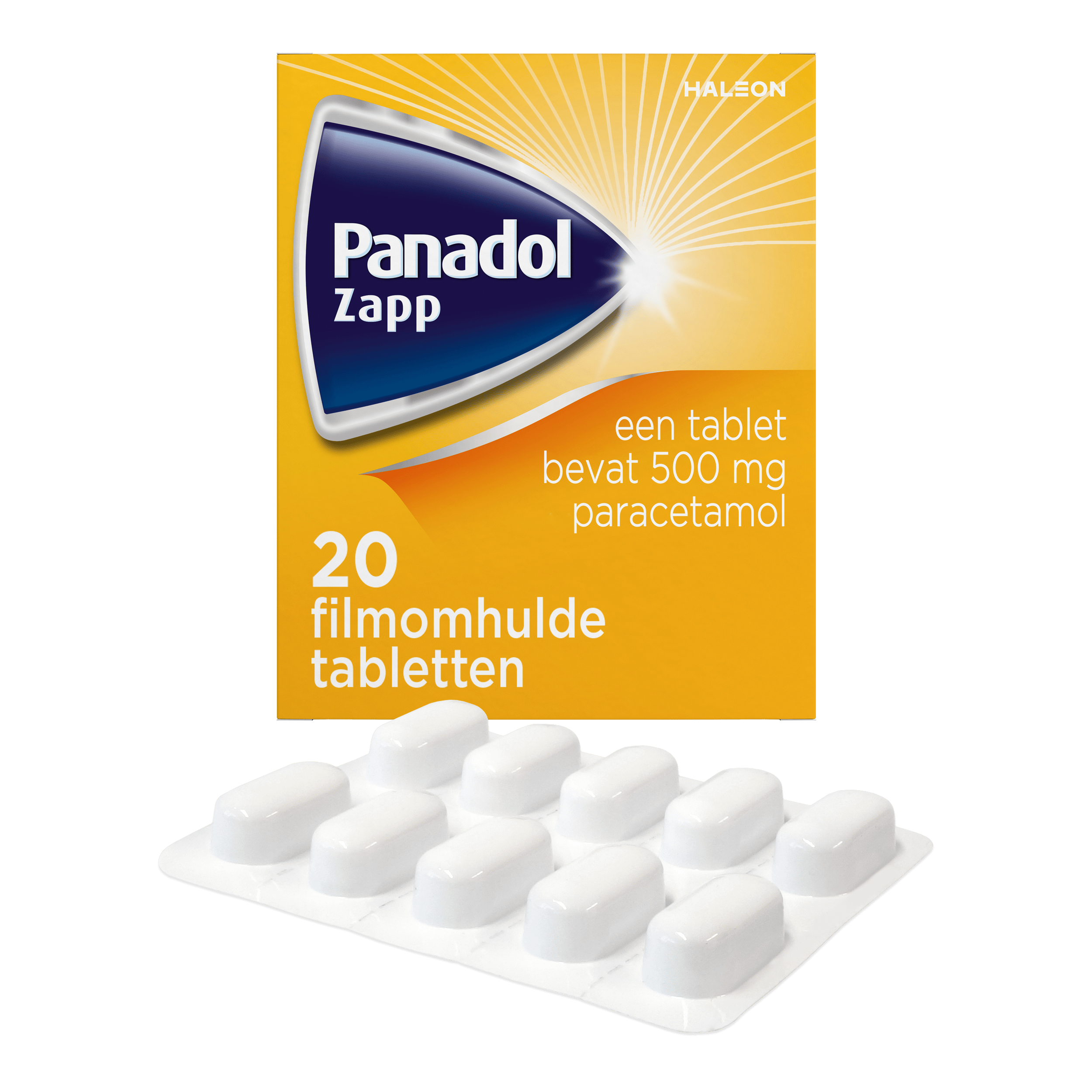 Panadol Zapp filmomhuld 500mg