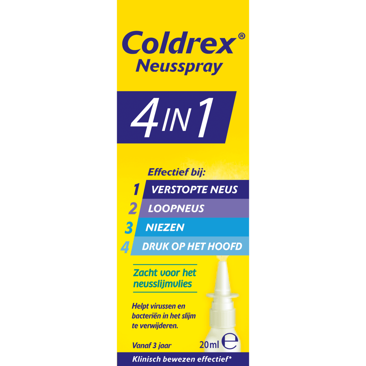 Coldrex Neusspray 4-in-1 20 ML