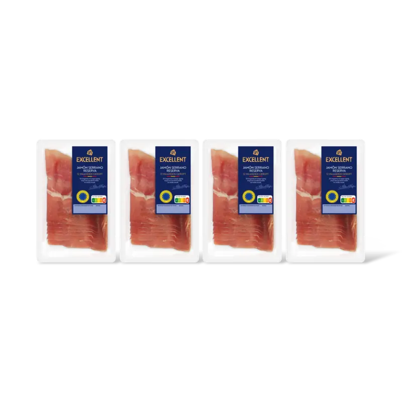 AH Excellent Jamon serrano reserva 4-pack