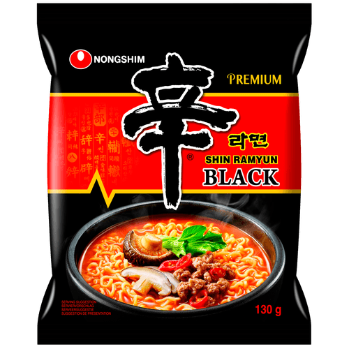 NongShim Instant noodles shin ramyun black