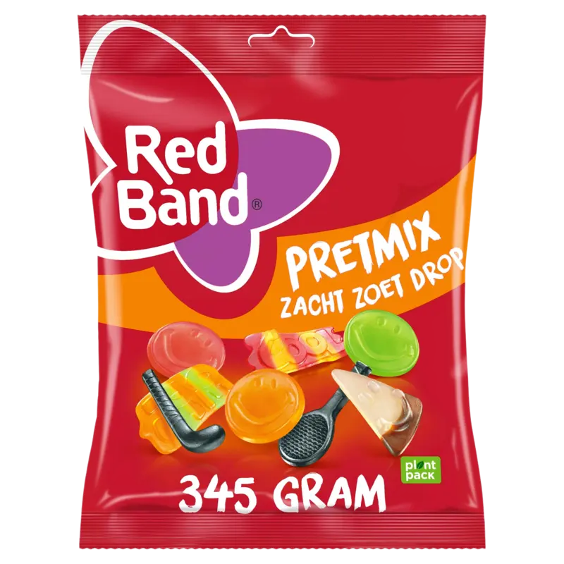 Red Band Pretmix zacht zoet drop