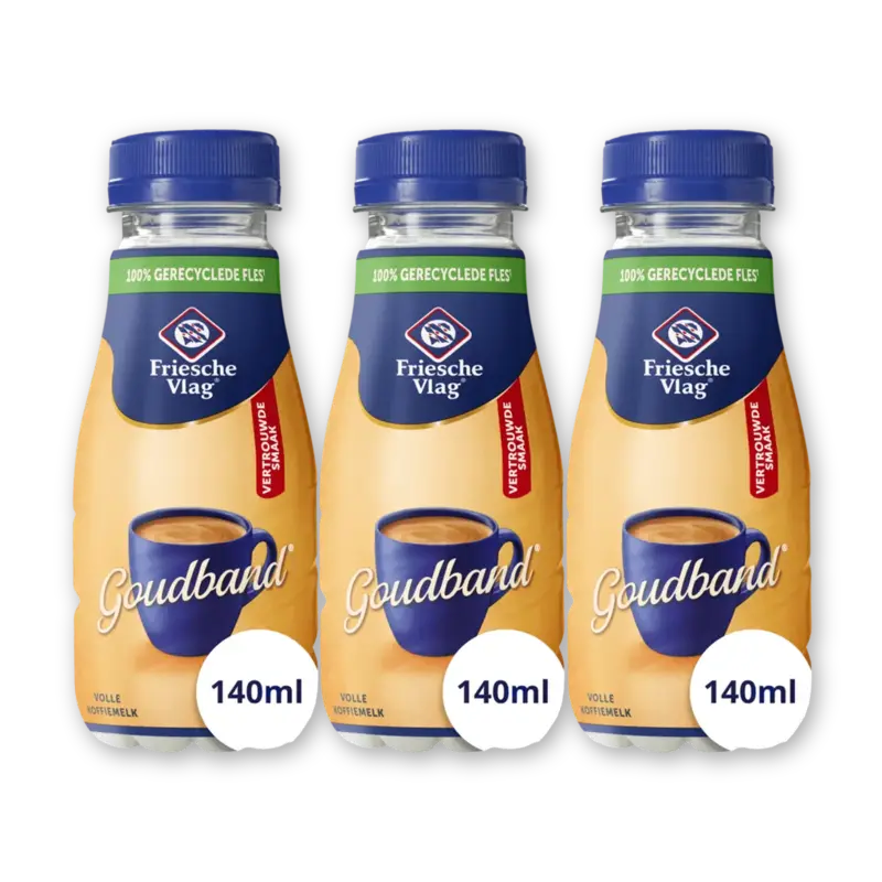Friesche Vlag Goudband 3-pack140ml