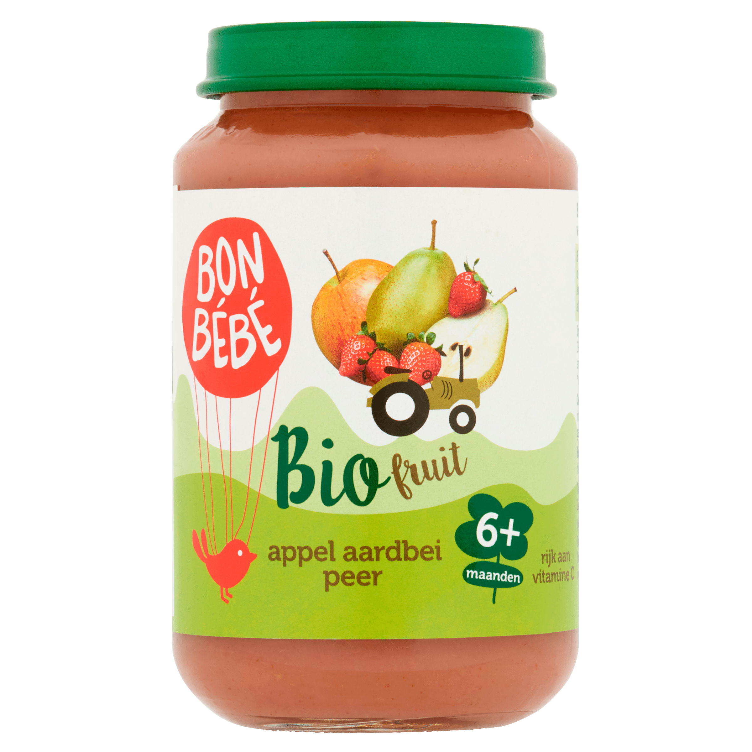 Bonbebe Bio 6mF0601 Appel Peer Aardbei