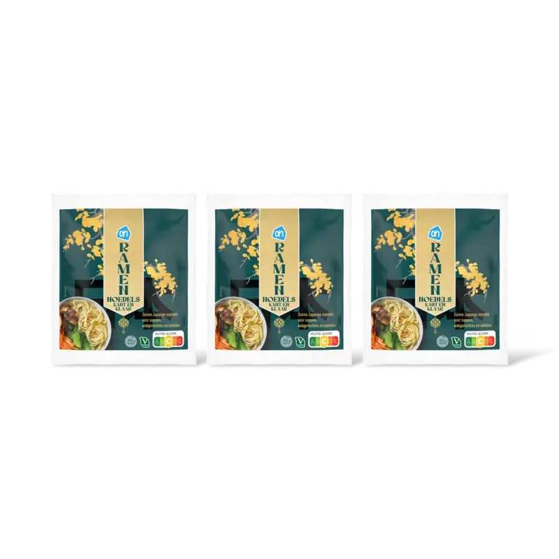 AH Ramen noedels kant en klaar 3-pack