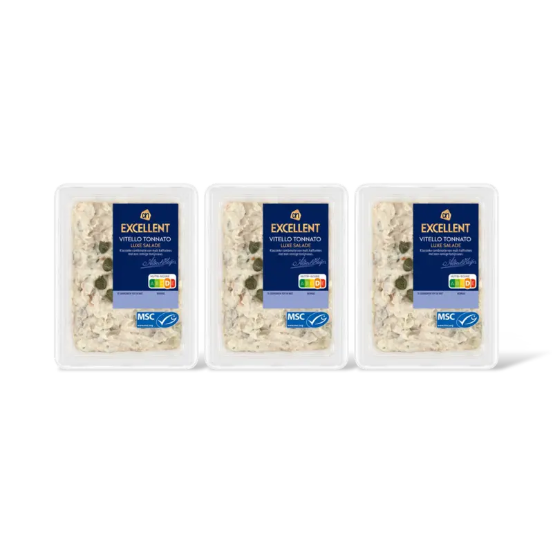AH Excellent Vitello tonnato salade 3-pack