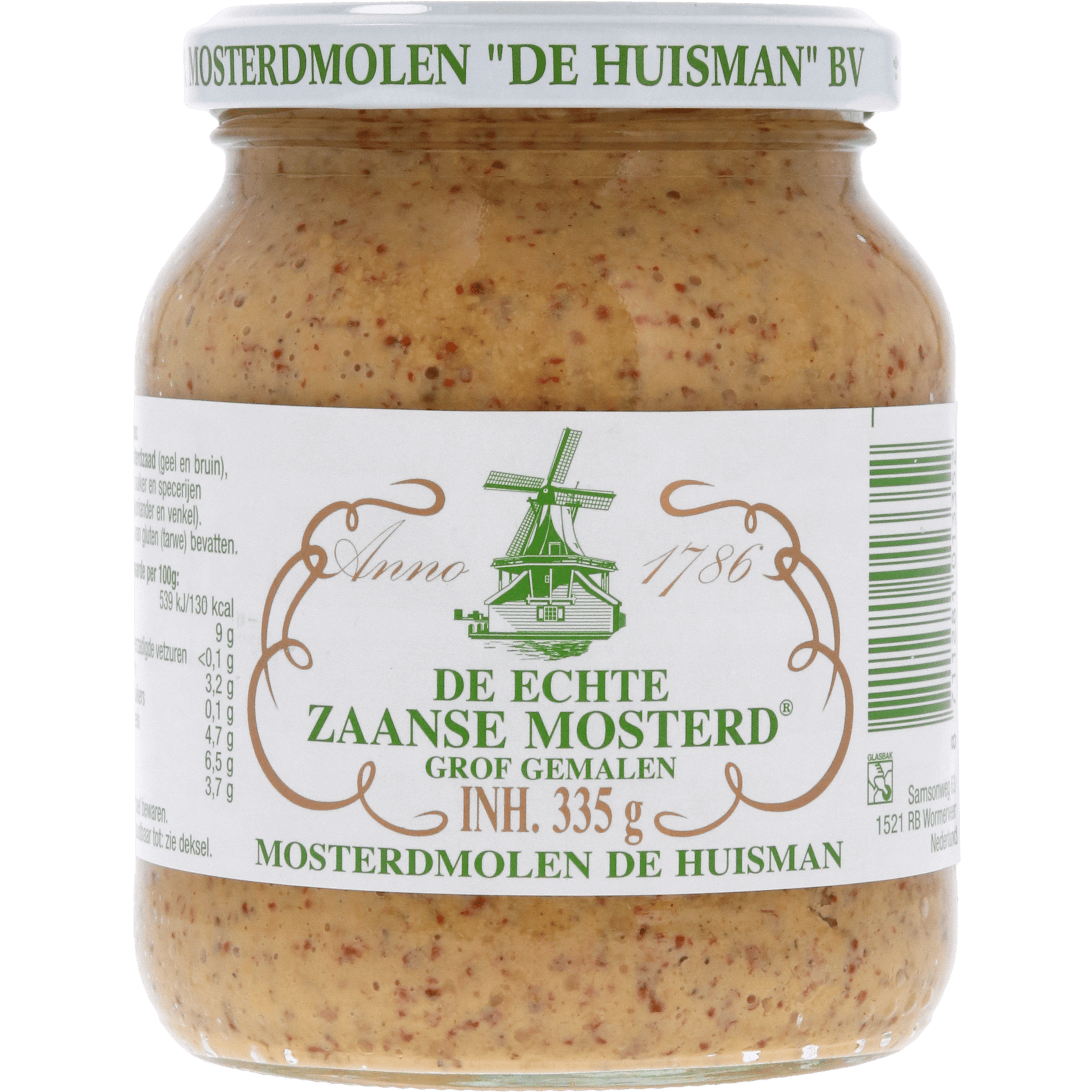 Huisman Zaanse mosterd grof