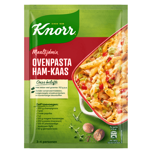 Knorr Ovenpasta ham-kaas
