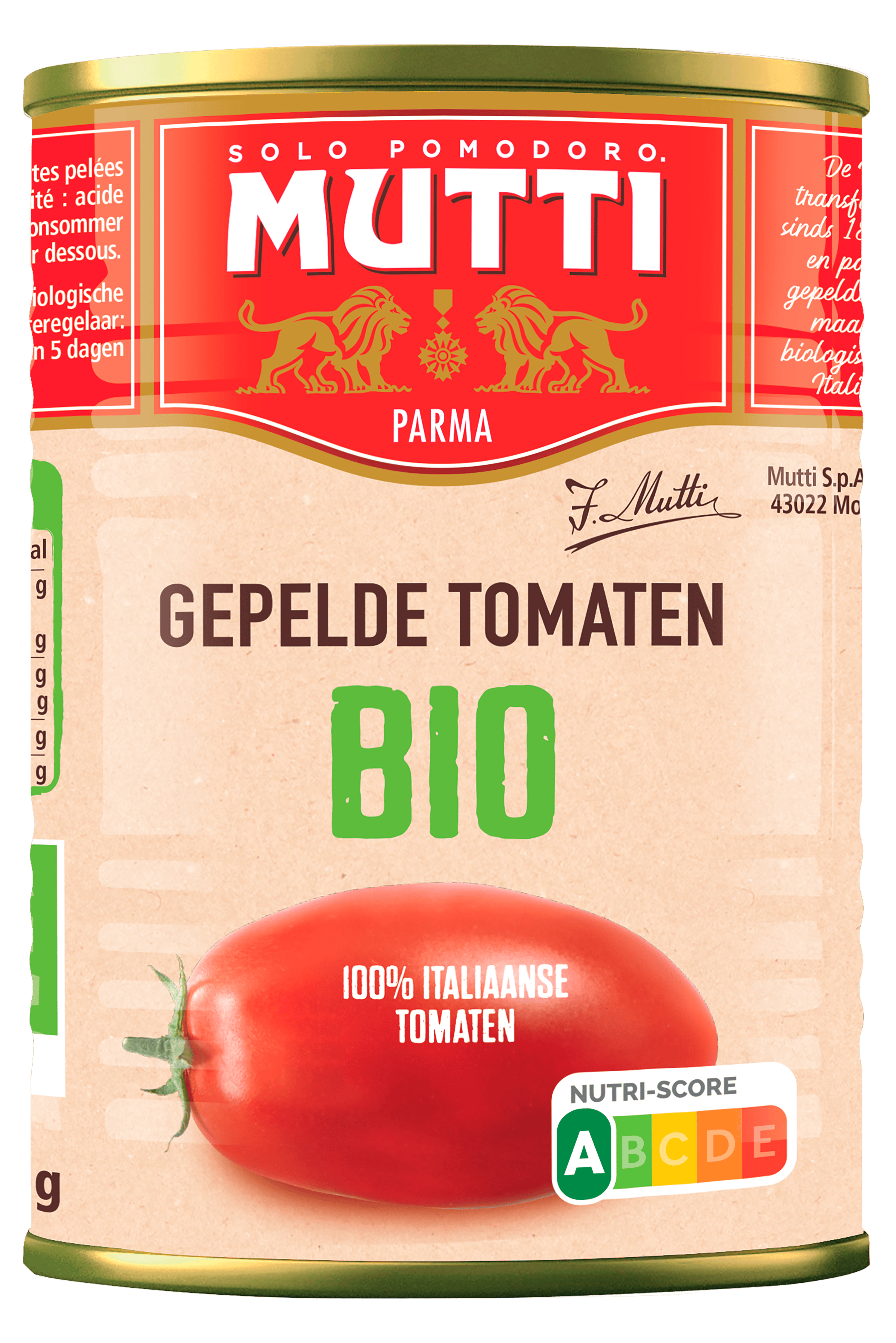 Mutti tomatensaus pelati bio