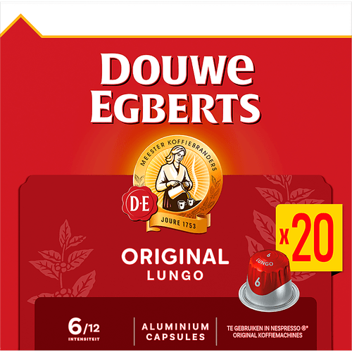 Douwe Egberts Lungo Original koffiecups voordeelpak