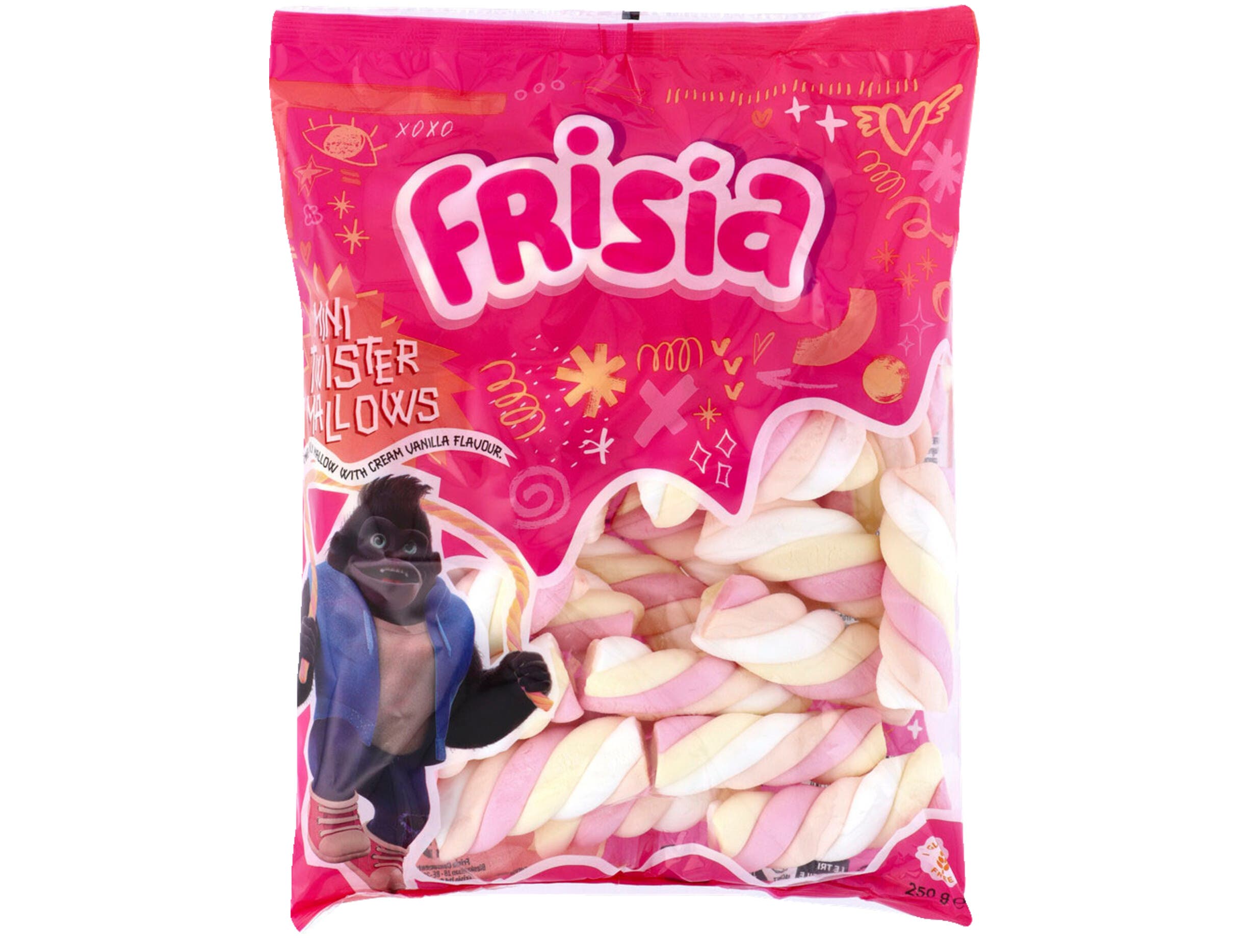 Mini twister mallows