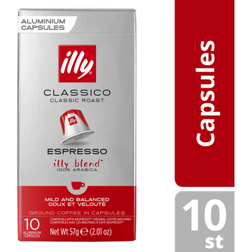 illy Espresso Classico Koffiecups 10 Stuks