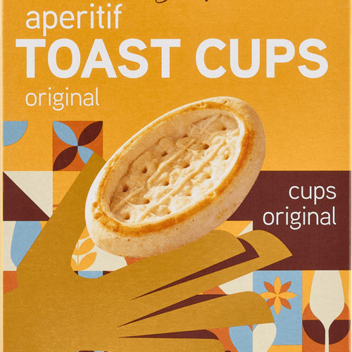 Jos Poell Aperitief toast cups ovaal