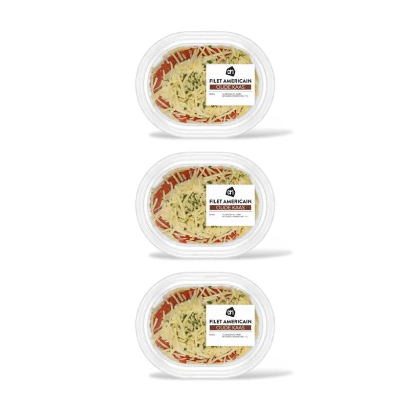 AH Filet americain oude kaas 3-pack