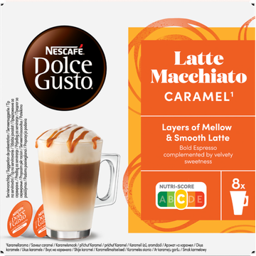 NESCAFÉ Dolce Gusto, Caramel Macchiato, 16 capsules, 146 gr
