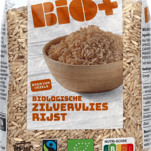 Bio+ Zilvervliesrijst