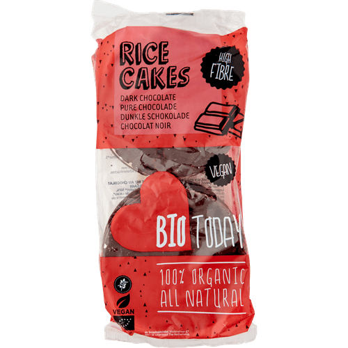BioToday Rijstwafels pure chocolade