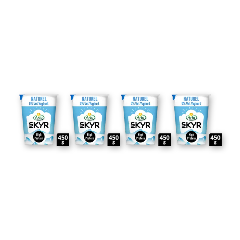 Arla Skyr naturel yoghurt 0% vet 4-pack