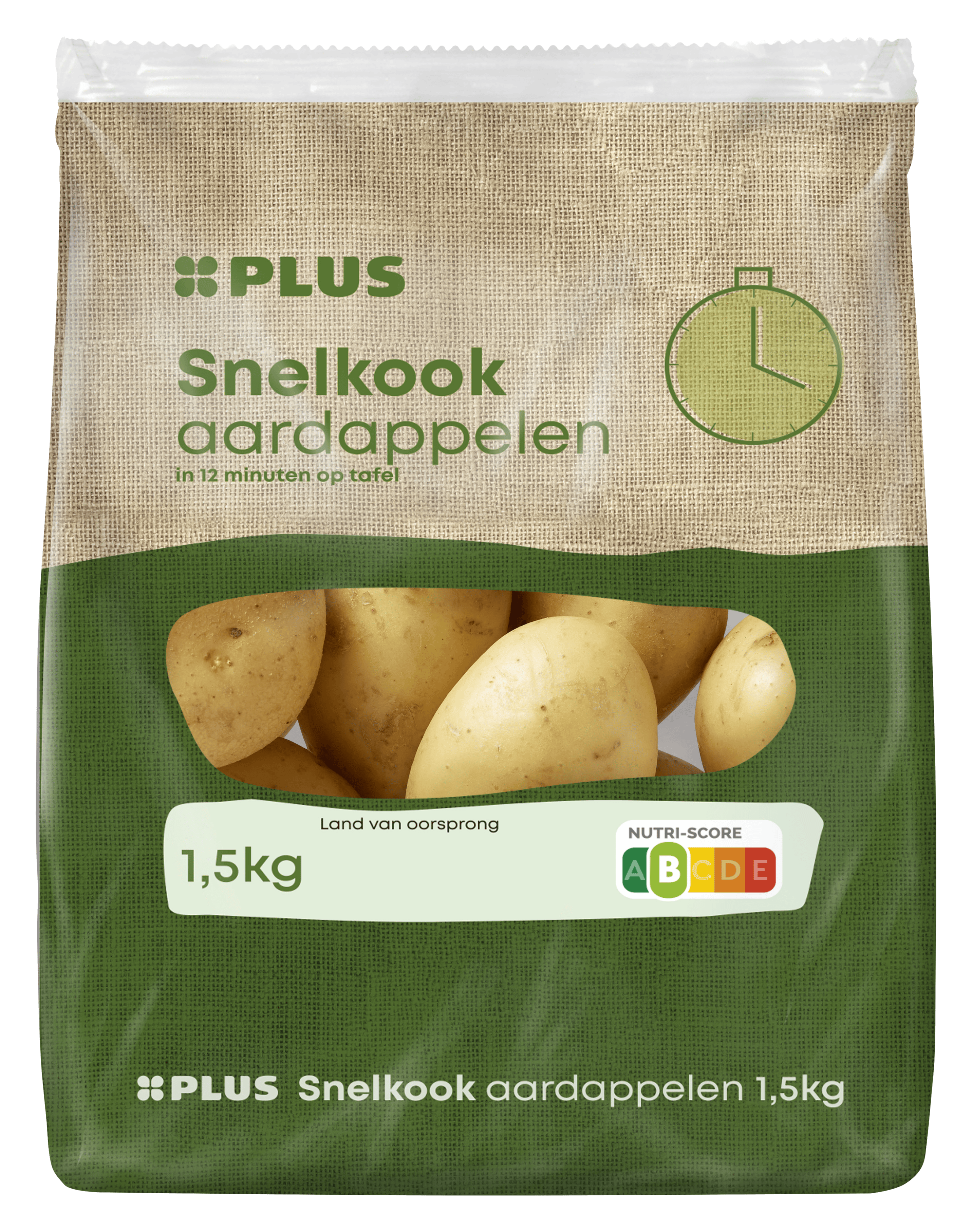 PLUS Snelkookaardappelen