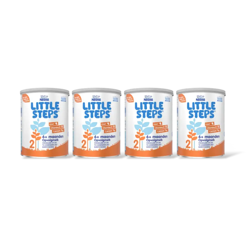 Nestlé Little Steps 2 opvolgmelk 6+ mnd 4-pack