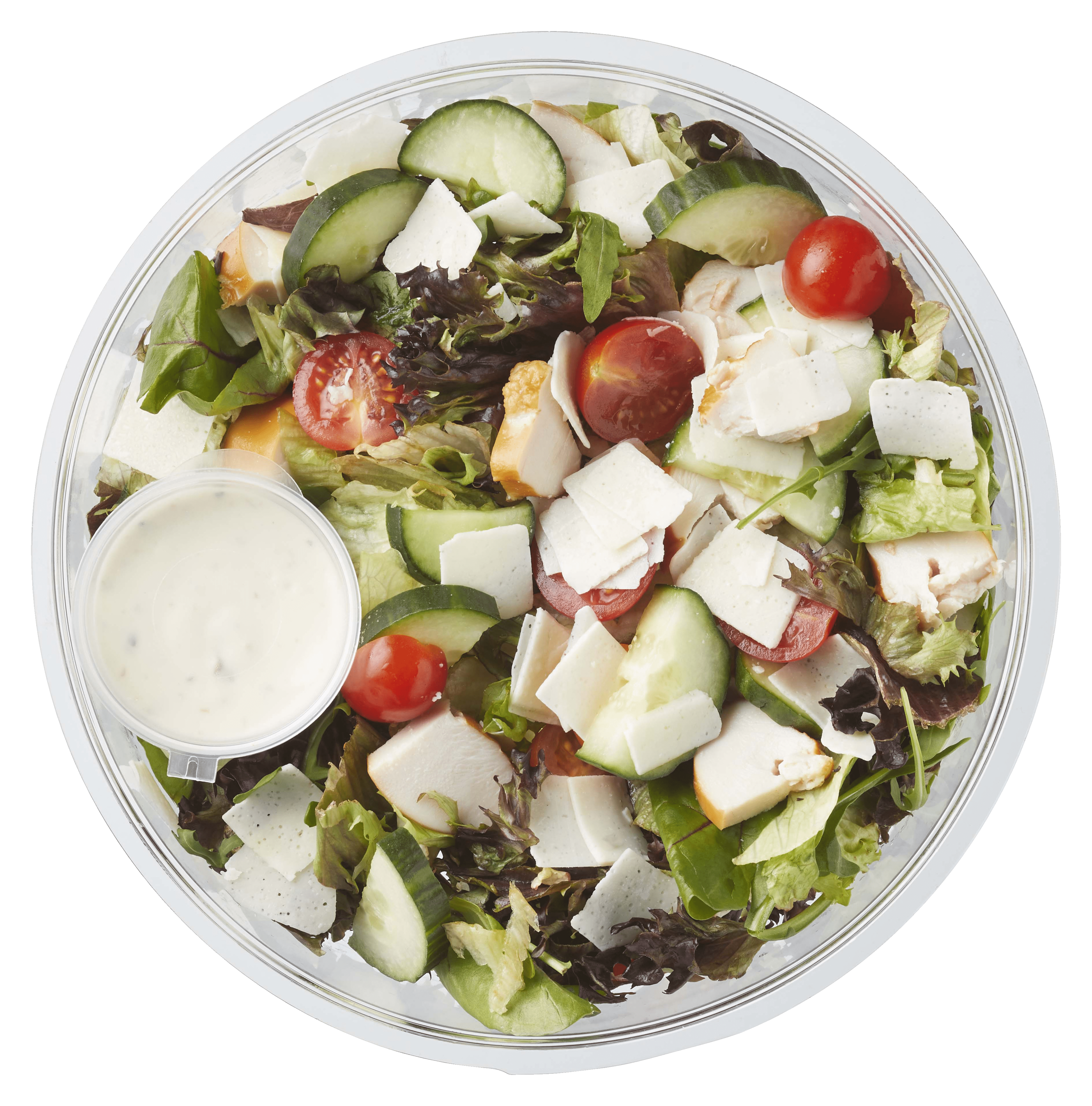 Uit de keuken van Lunchsalade gerookte kip truffelmayo