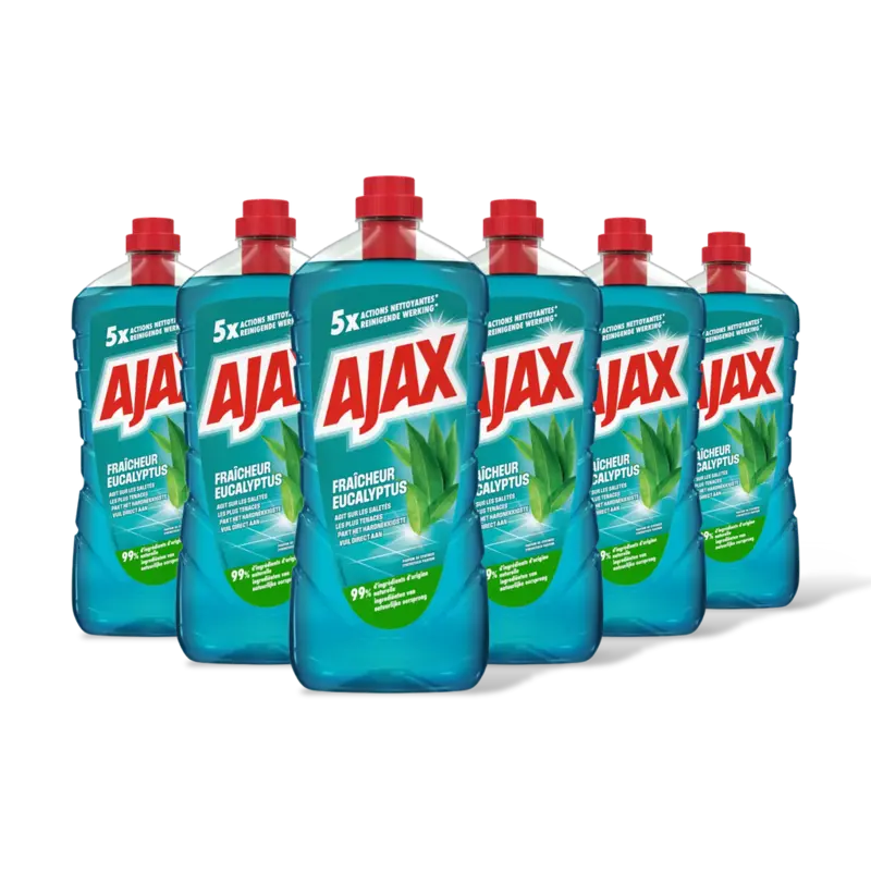 Ajax Eucalyptus allesreiniger 6-pack