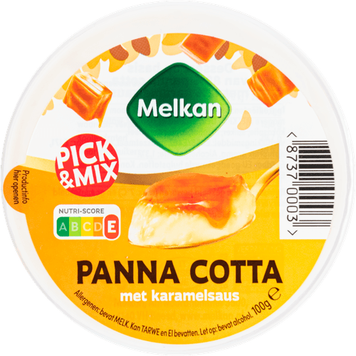 Melkan Panna cotta karamel
