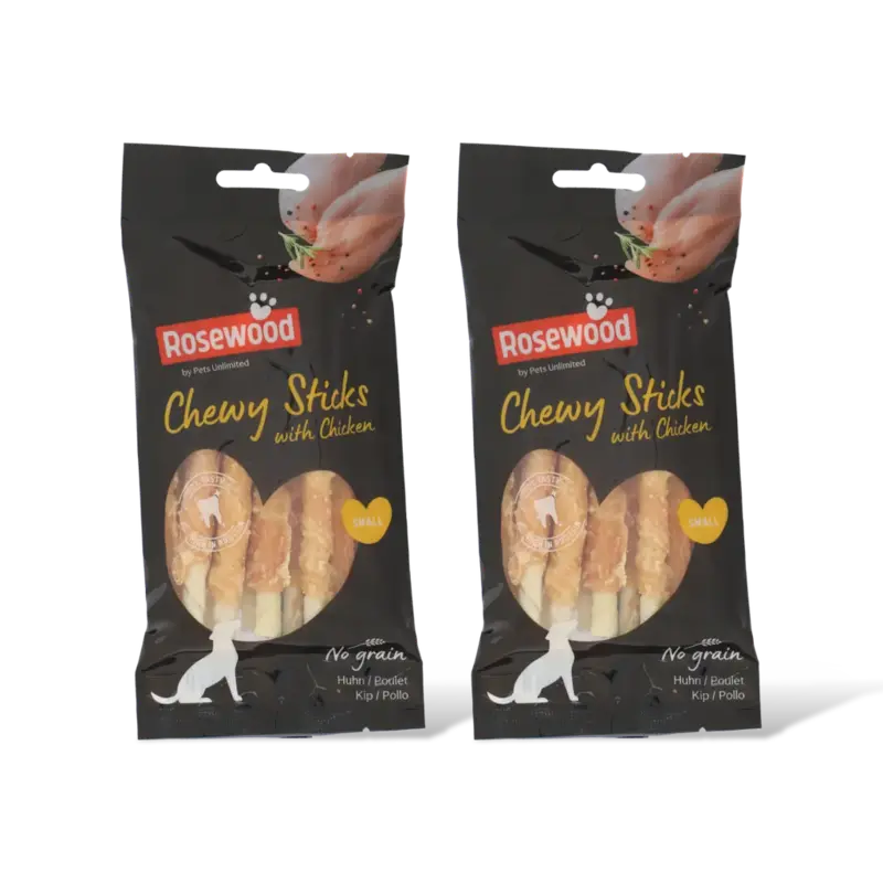 Rosewood Chewy sticks with chicken small 2-pack