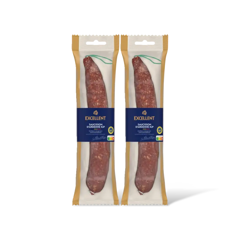 AH Excellent Saucisson d'Ardenne 2-pack