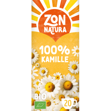 Zonnatura Bio 100% Kamille 20 Zakjes 28 g