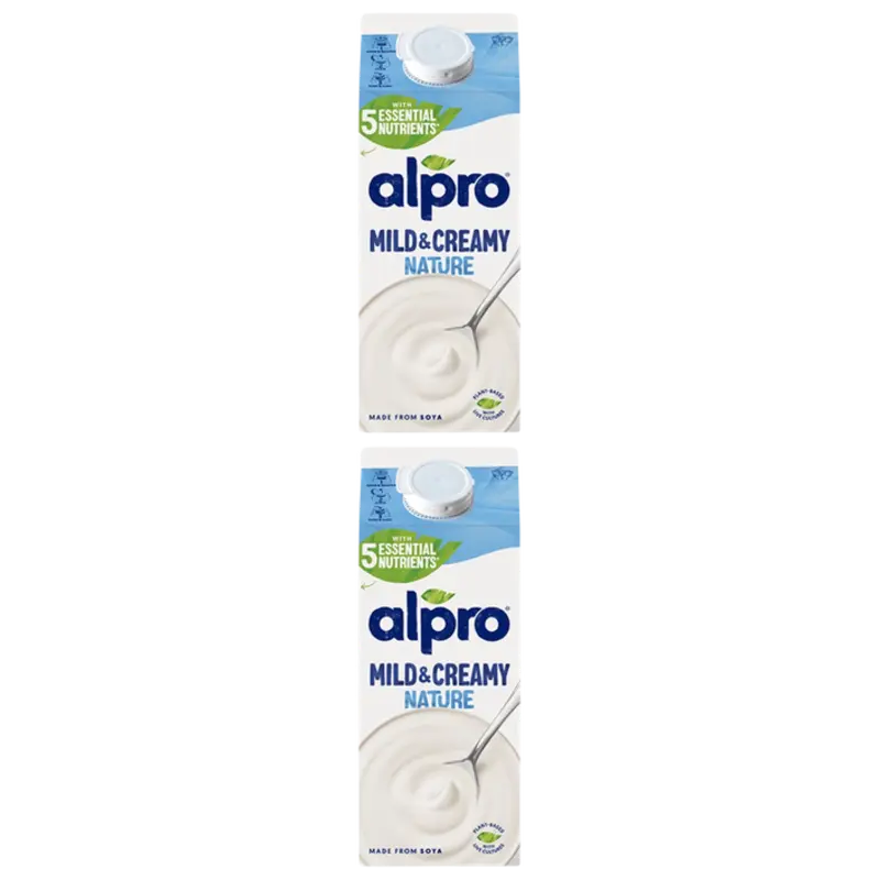 Alpro Mild & creamy naturel 2-pack
