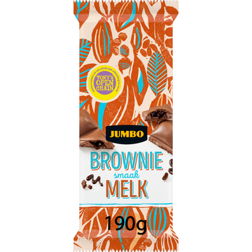 Jumbo Melkchocolade Brownie 190 g