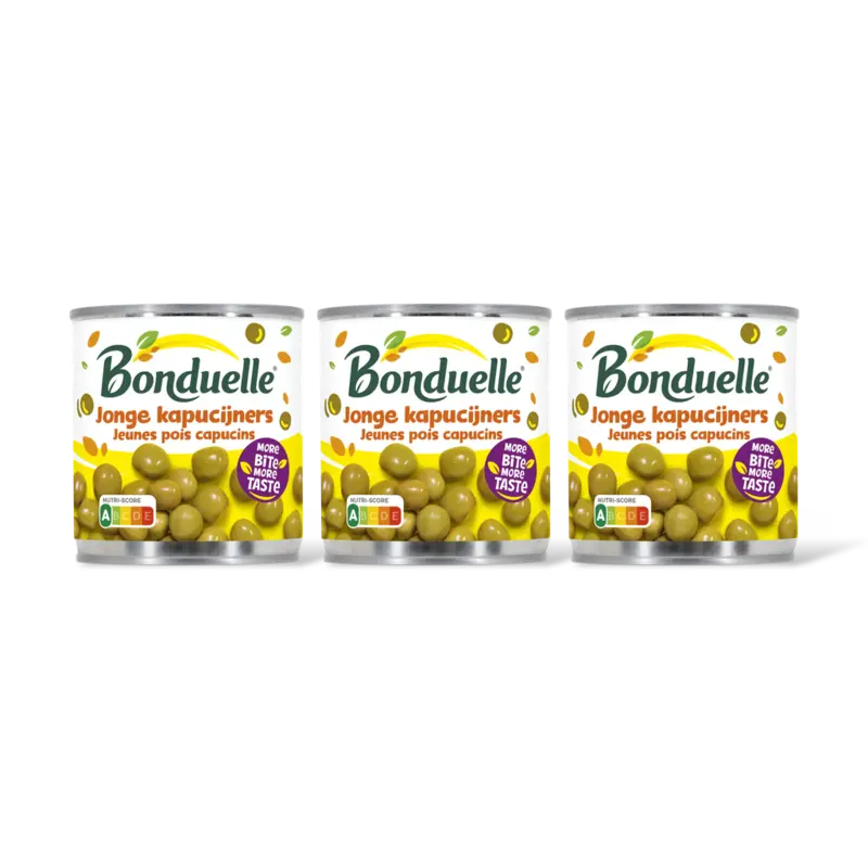 Bonduelle Bonduelle Jonge kapucijners 3-pack
