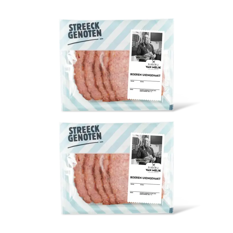 Streeckgenoten Boeren uiengehakt 2-pack