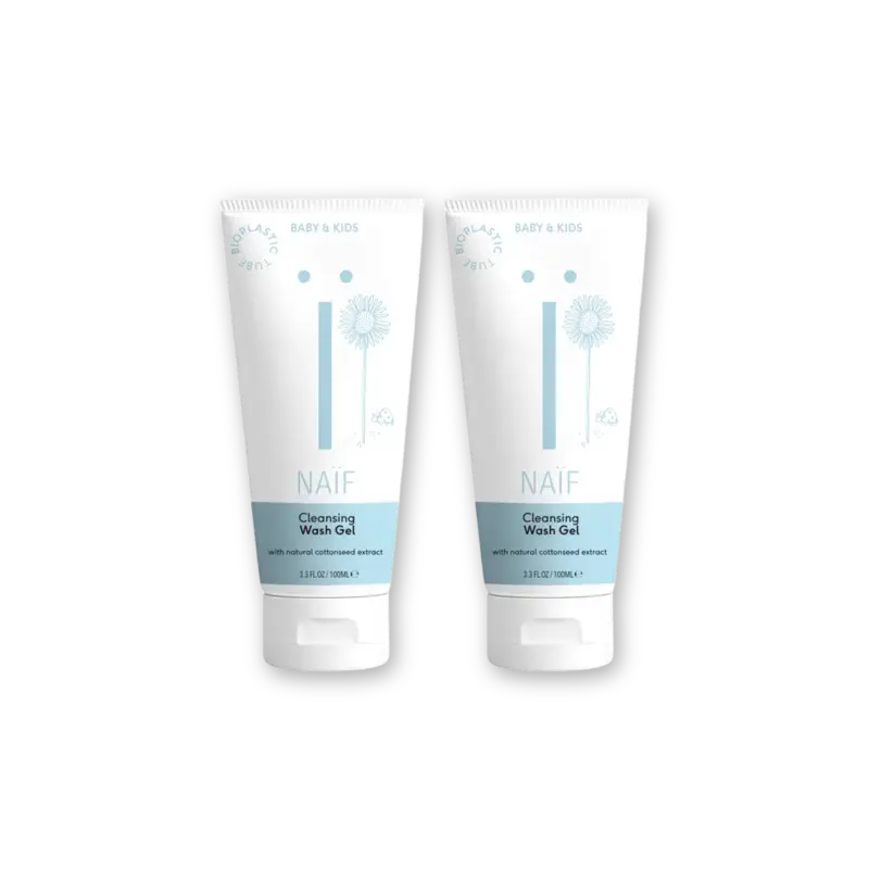 Naïf Baby & kids wash gel 2-pack