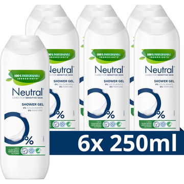 Neutral 0% Showergel Parfumvrije 250 ml