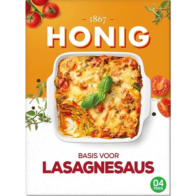 Honig Basis voor lasagnesaus