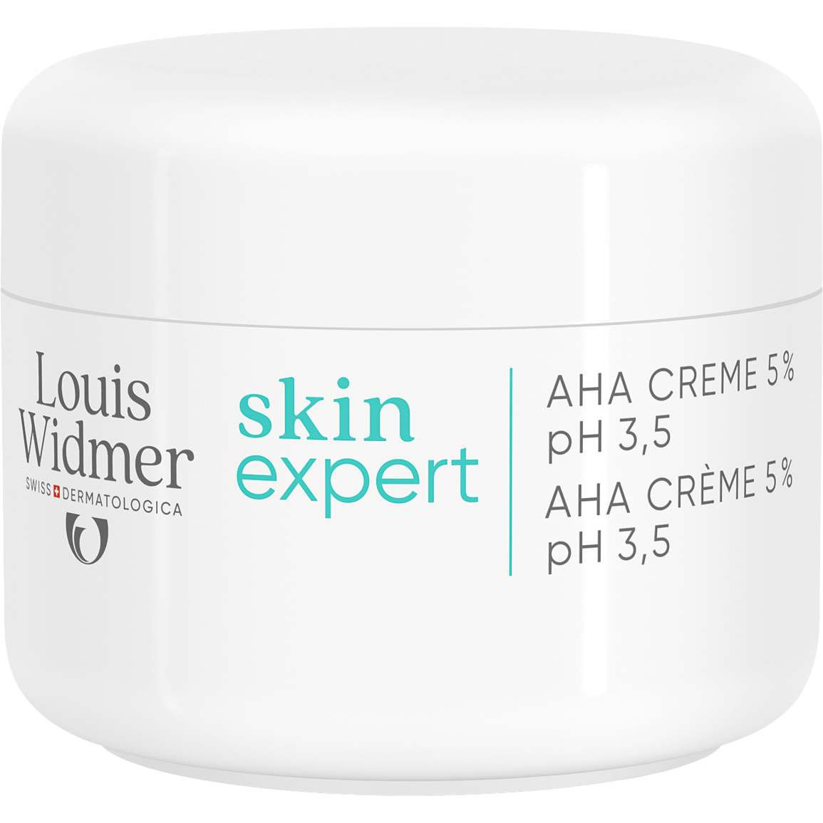 Louis Widmer Skinexpert Aha Crème 5% Ph 3,5 Zonder Parfum 50 ML