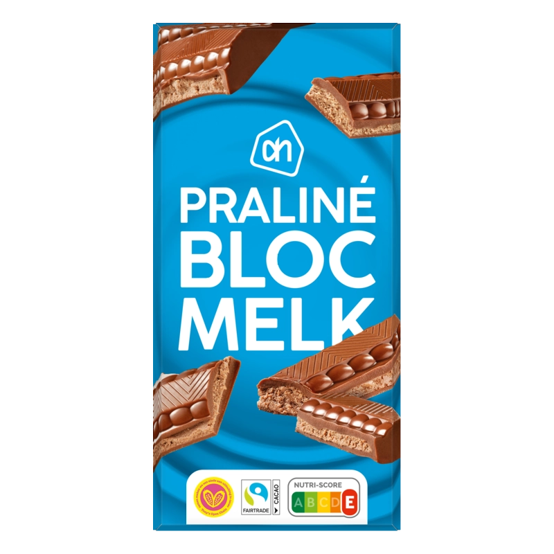 AH Praliné bloc melk