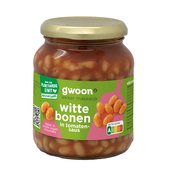 g'woon witte bonen in tomatensaus