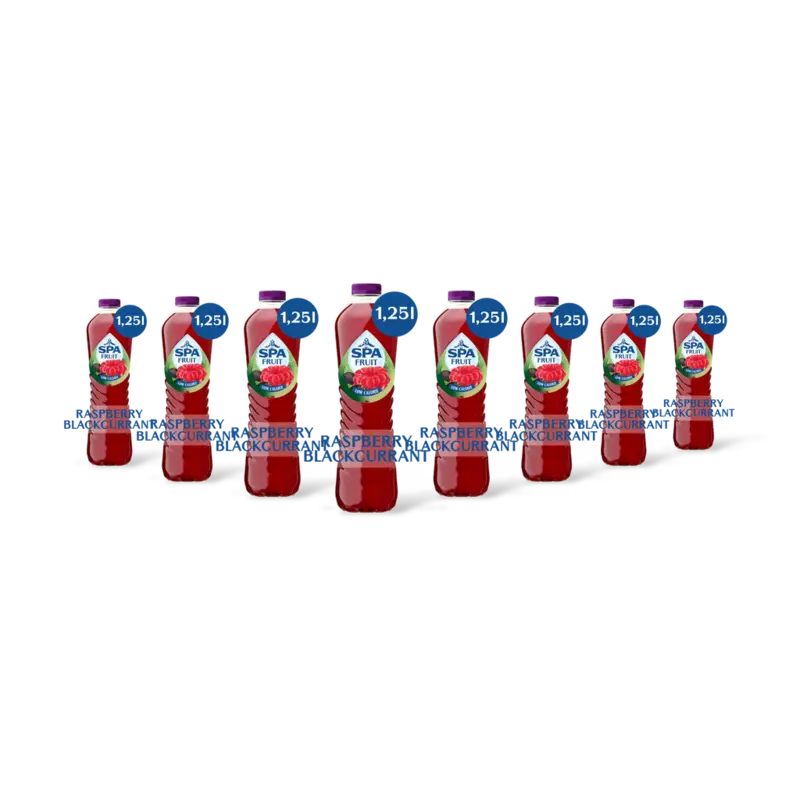 Spa Fruit raspberry blackcurrant 8-pack