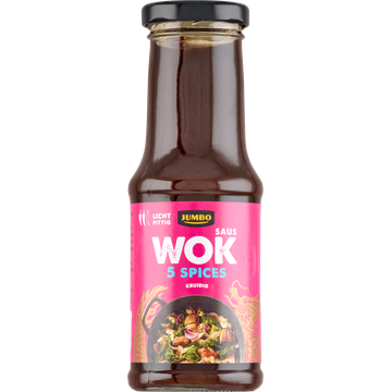 Jumbo Woksaus 5 Spices Kruidig 200 ml