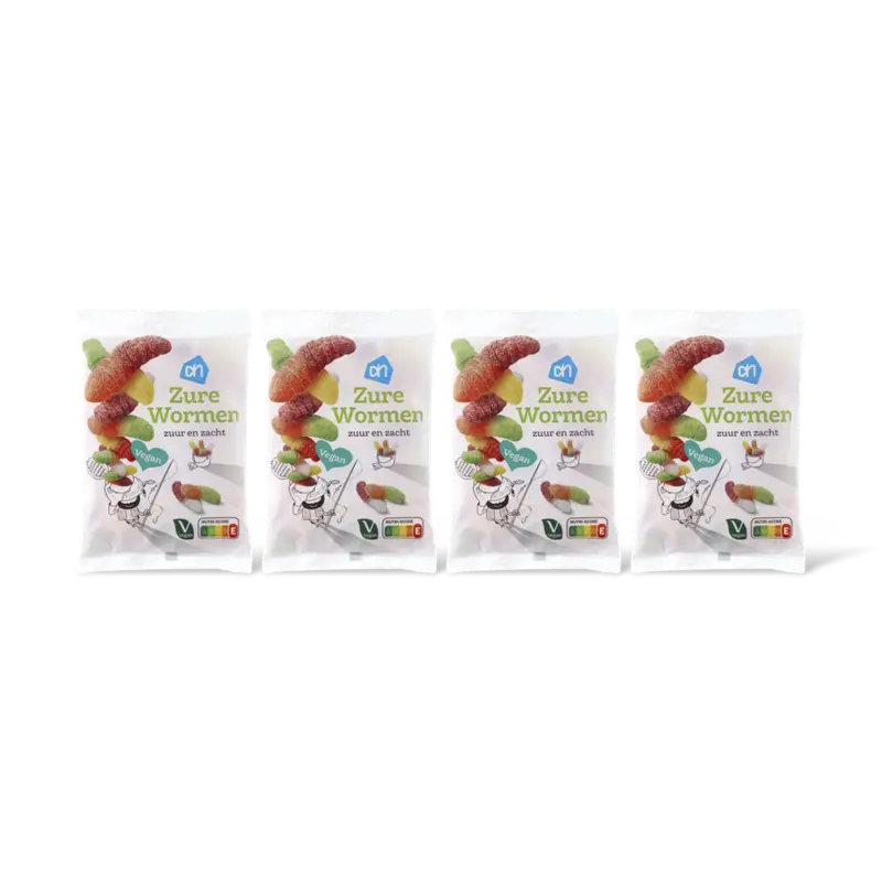 AH Zure gloeiworm 4-pack