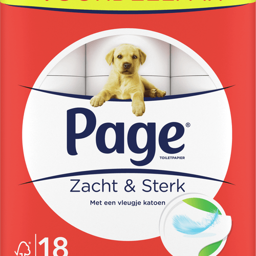 Page Toiletpapier 18 rollen zacht & sterk
