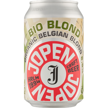 Jopen - Blond - BIO Craft Beer Organic - Blik - 330ML