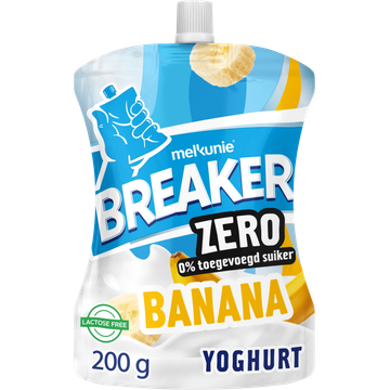 Melkunie Breaker Zero Banaan Yoghurt 200 g