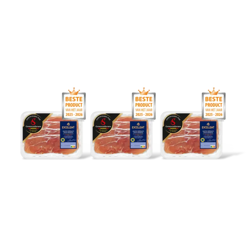 AH Excellent Jamon serrano gran reserva 3-pack
