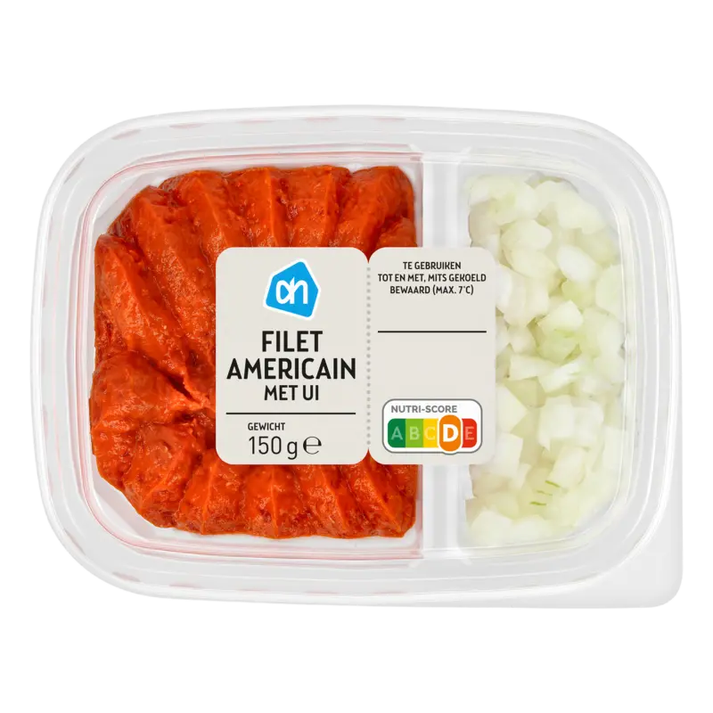 AH Filet americain met ui
