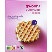 g'woon ijs slagroomijswafels