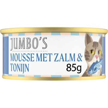 Jumbo's Mousse met Zalm & Tonijn 85 g