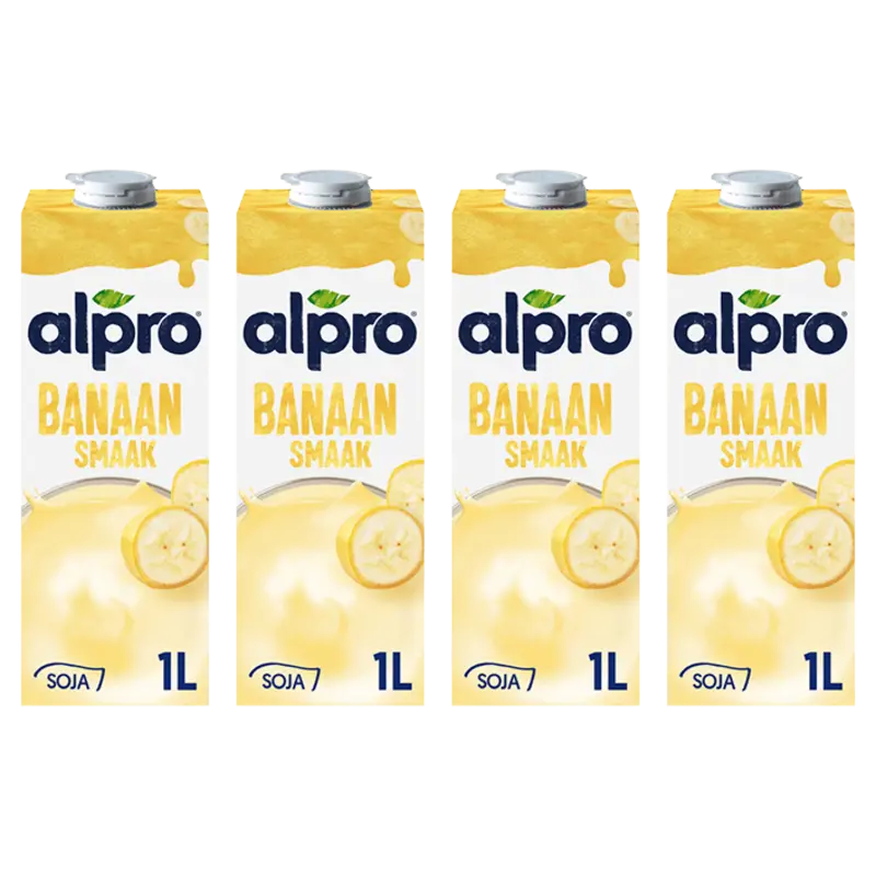 Alpro Sojadrink banaan 4-pack